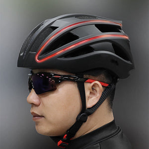 Unisex Bicycle Helmet With Taillight