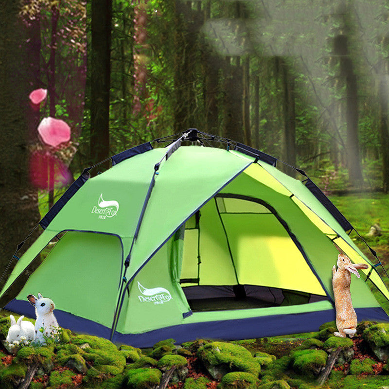 Experience the Great Outdoors with Our Automatic Multi Person Outdoor Travel Camping Tent
